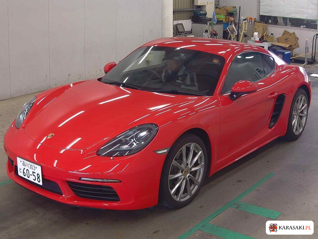 Porsche 718 Cayman 2018 z aukcji japońskiej