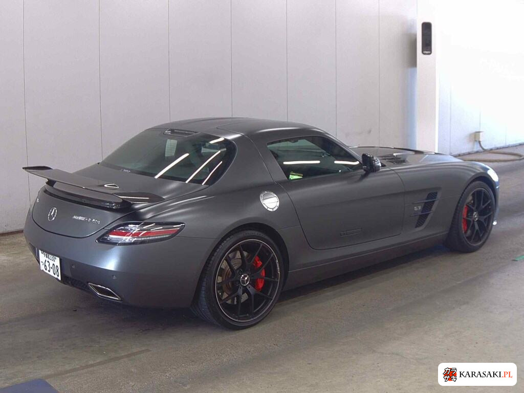 Mercedes-Benz SLS AMG 2014 z aukcji japońskiej