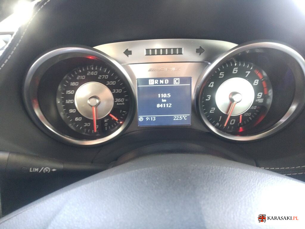 Mercedes-Benz SLS AMG 2014 z aukcji japońskiej