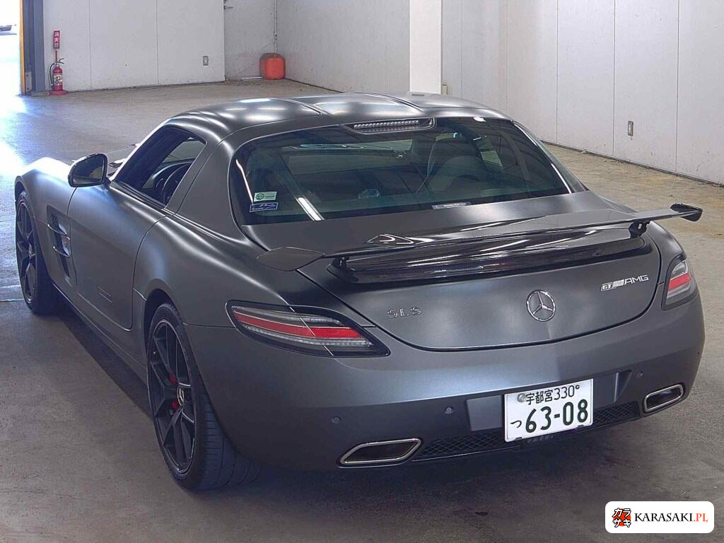 Mercedes-Benz SLS AMG 2014 z aukcji japońskiej
