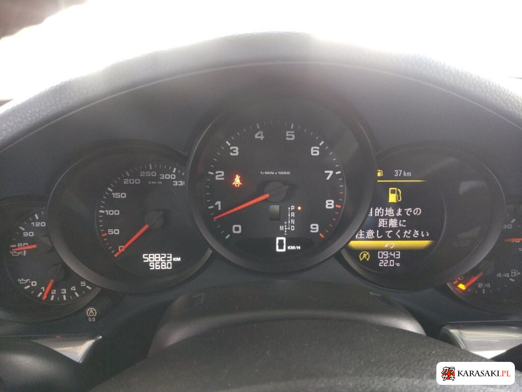Porsche 911 2012 z aukcji japońskiej