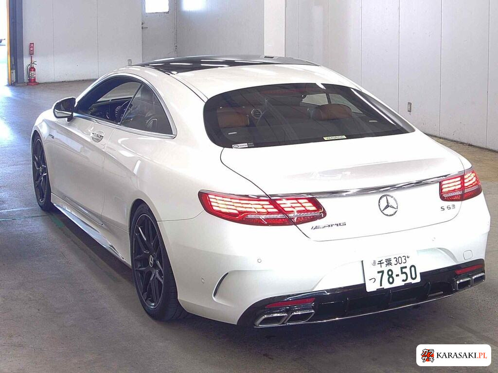 Mercedes-AMG S-Class 2019 z aukcji japońskiej