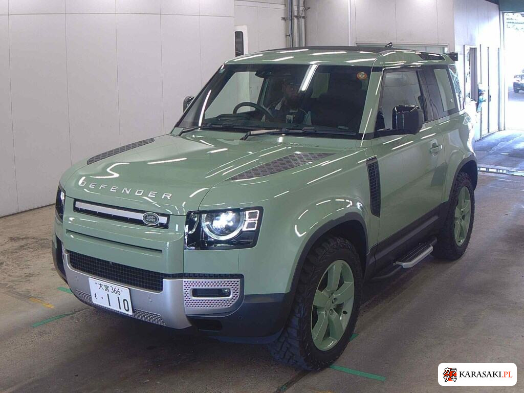 Land Rover Defender 2023 z aukcji japońskiej