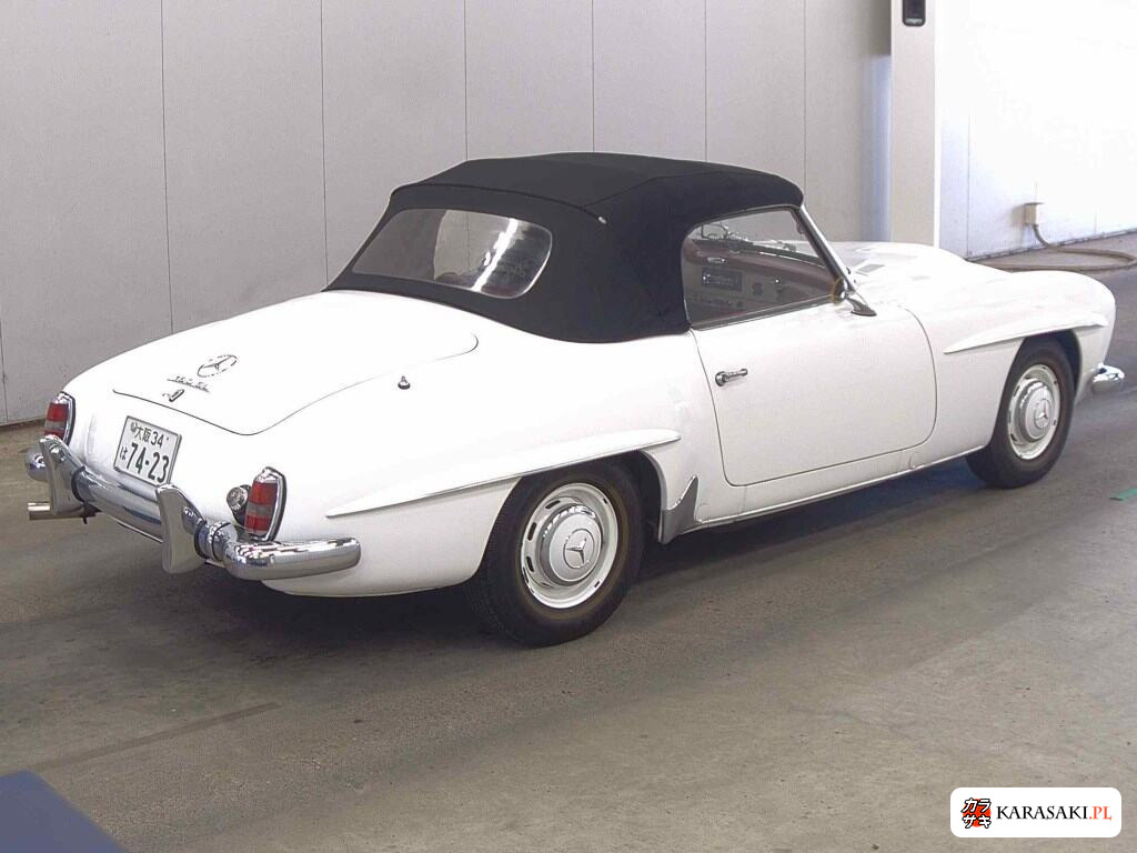 Mercedes-Benz SL 1990 z aukcji japońskiej