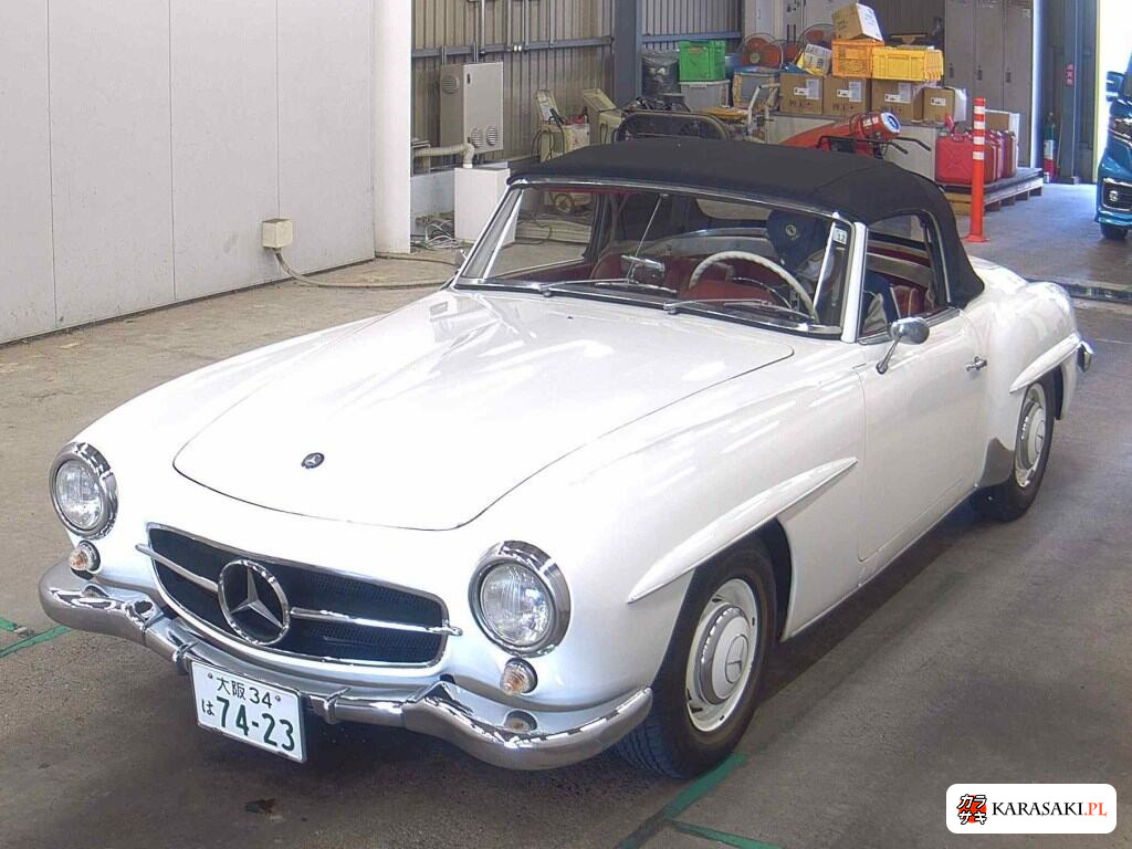 Mercedes-Benz SL 1990 z aukcji japońskiej