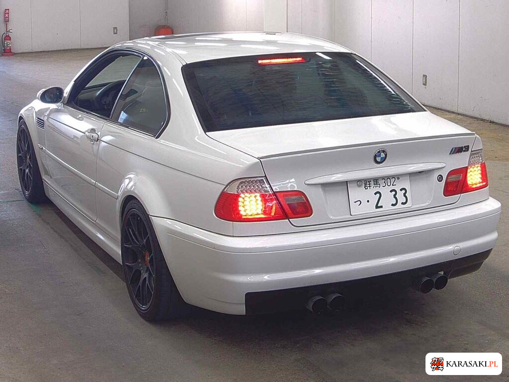 BMW M3 2003 z aukcji japońskiej