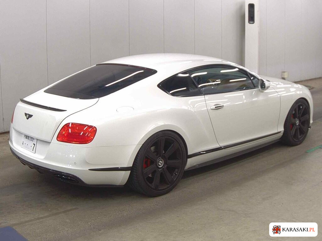 Bentley Continental 2011 z aukcji japońskiej