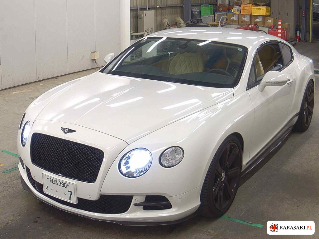 Bentley Continental 2011 z aukcji japońskiej