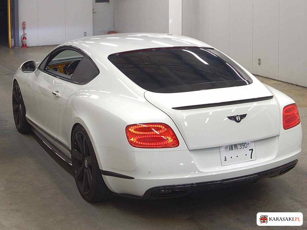 Bentley Continental 2011 z aukcji japońskiej