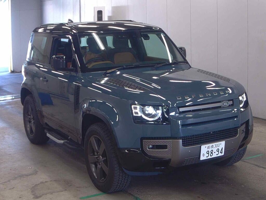 Land Rover Defender 2024 z aukcji japońskiej