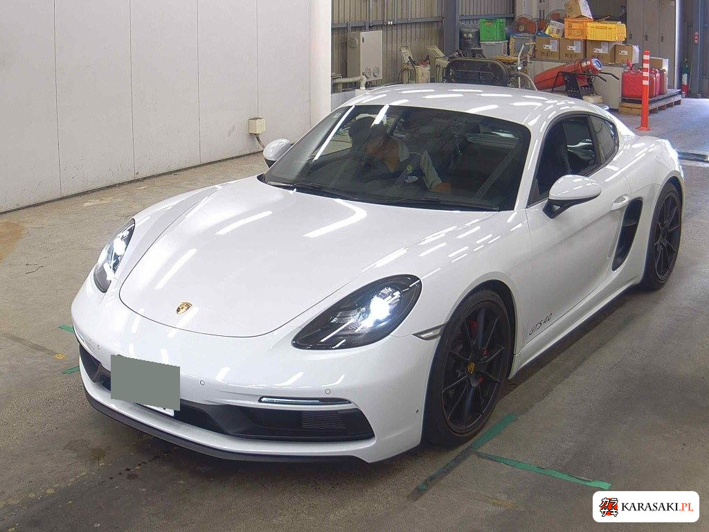 Porsche 718 Cayman 2021 z aukcji japońskiej