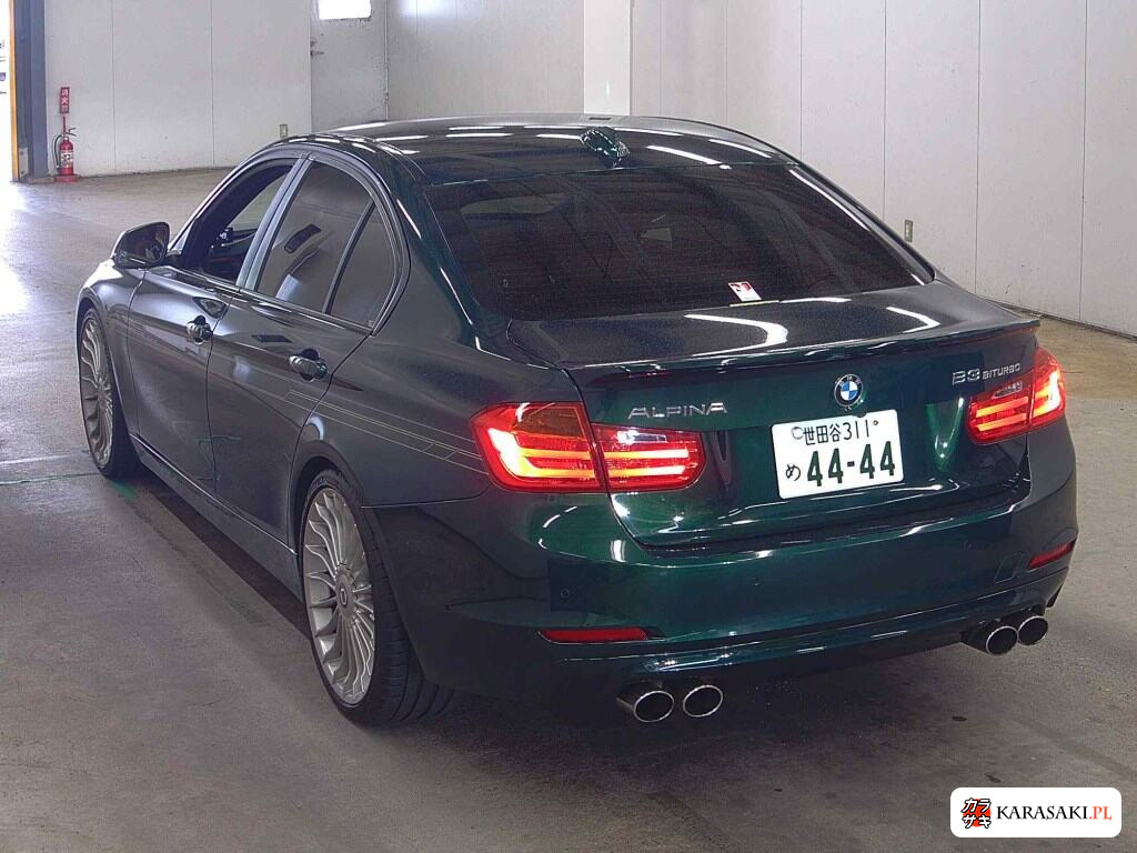 BMW Alpina B3 2014 z aukcji japońskiej