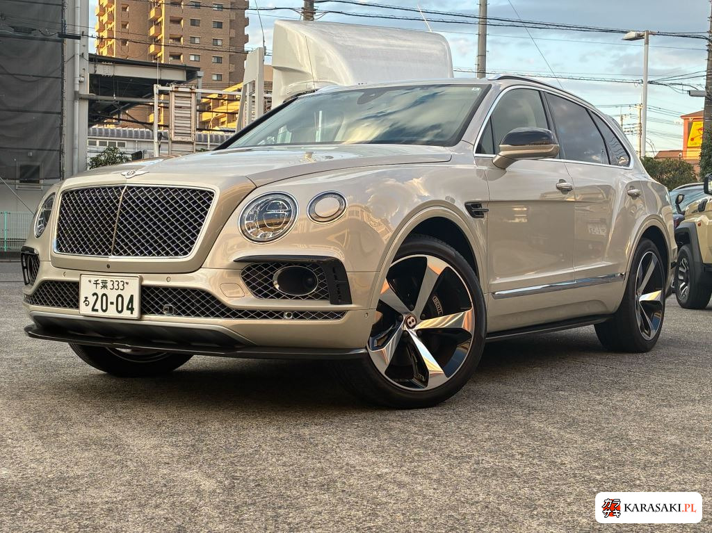 Bentley Bentayga 2020 z aukcji japońskiej