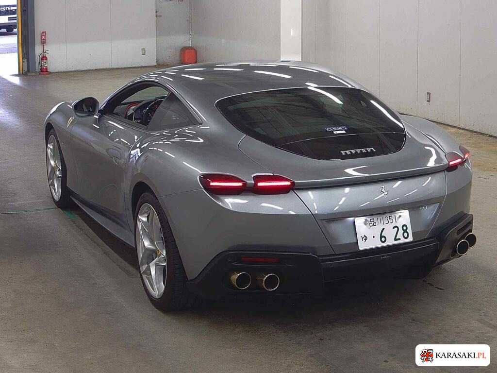 Ferrari Roma 2021 z aukcji japońskiej