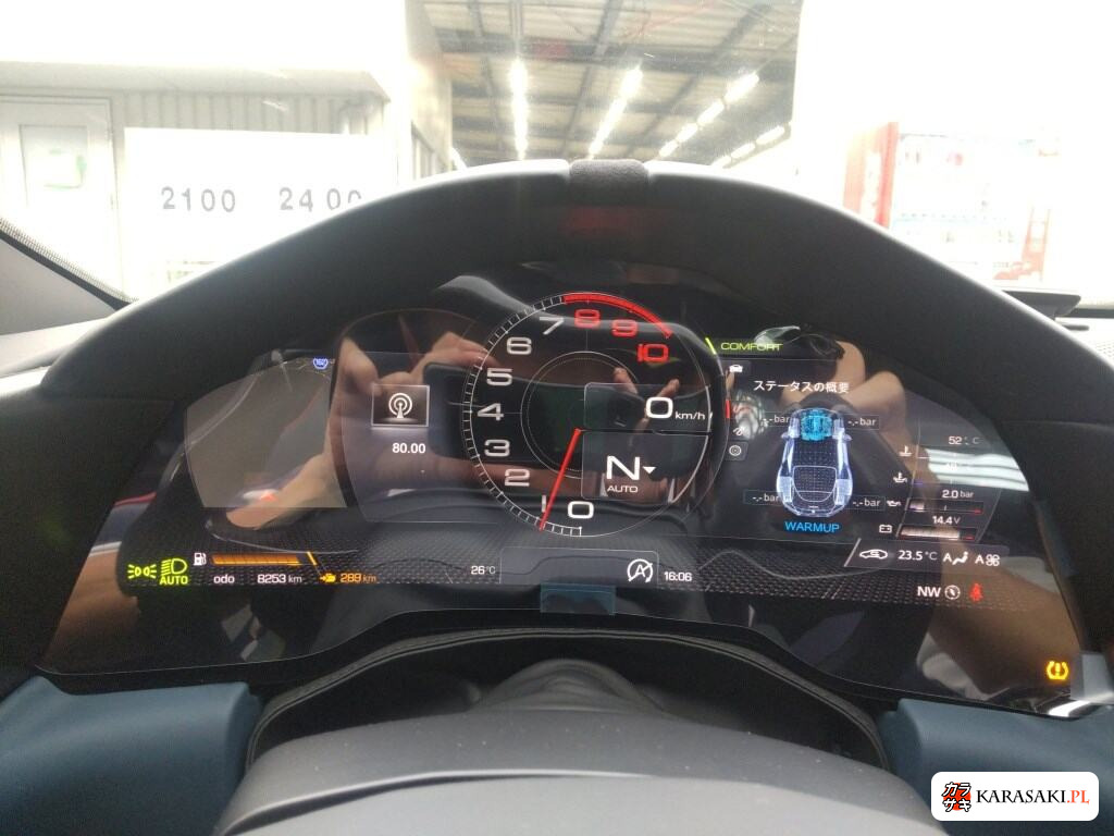 Ferrari Roma 2021 z aukcji japońskiej