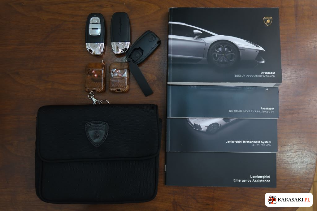 Lamborghini Aventador 2015 z aukcji japońskiej