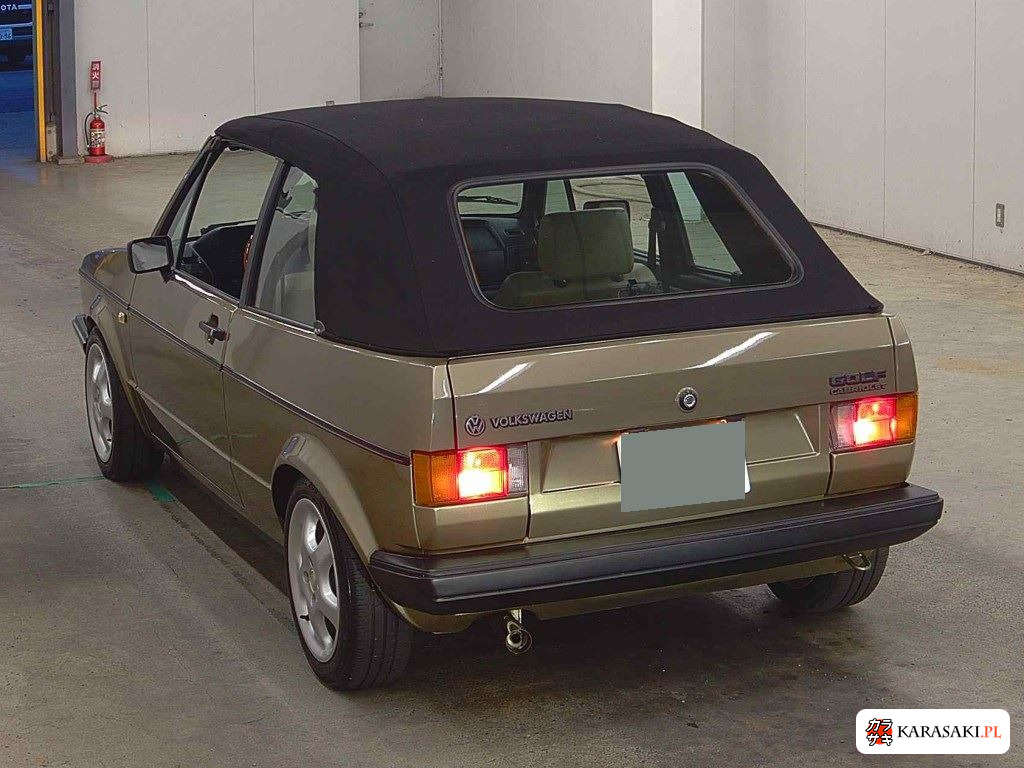 Volkswagen Golf Cabrio 1993 z aukcji japońskiej