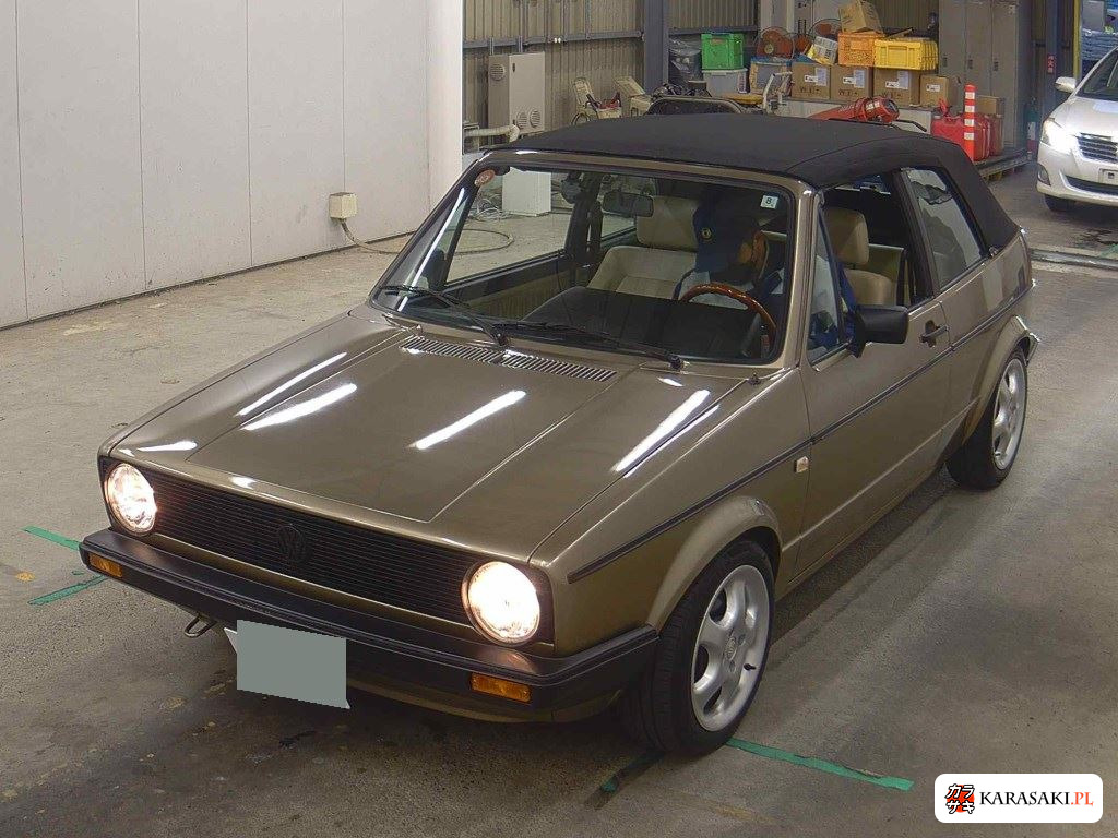 Volkswagen Golf Cabrio 1993 z aukcji japońskiej