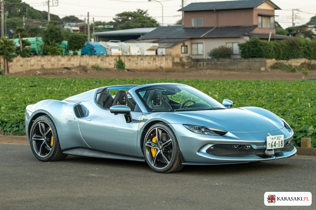 Ferrari 296GTS 2026 z aukcji japońskiej