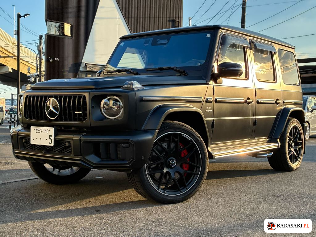 Mercedes-AMG G-Class 2025 z aukcji japońskiej