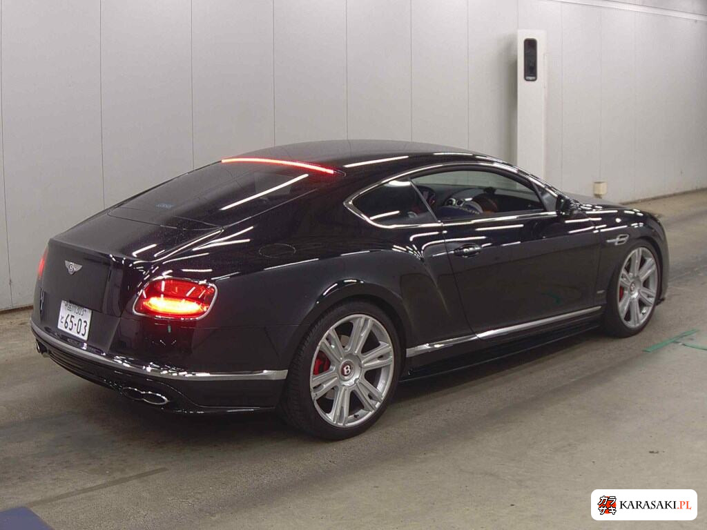 Bentley Continental 2017 z aukcji japońskiej