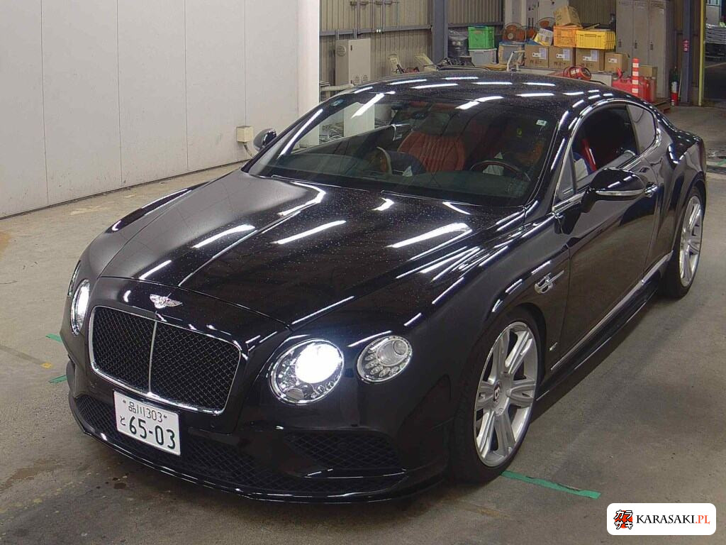 Bentley Continental 2017 z aukcji japońskiej