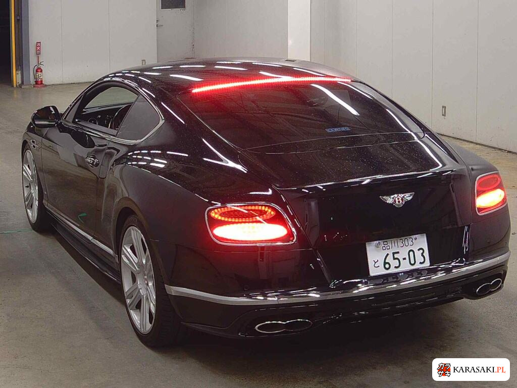 Bentley Continental 2017 z aukcji japońskiej