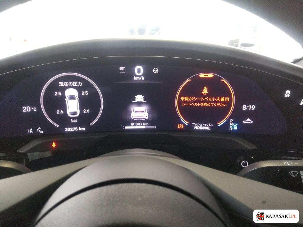 Porsche Taycan 2024 z aukcji japońskiej