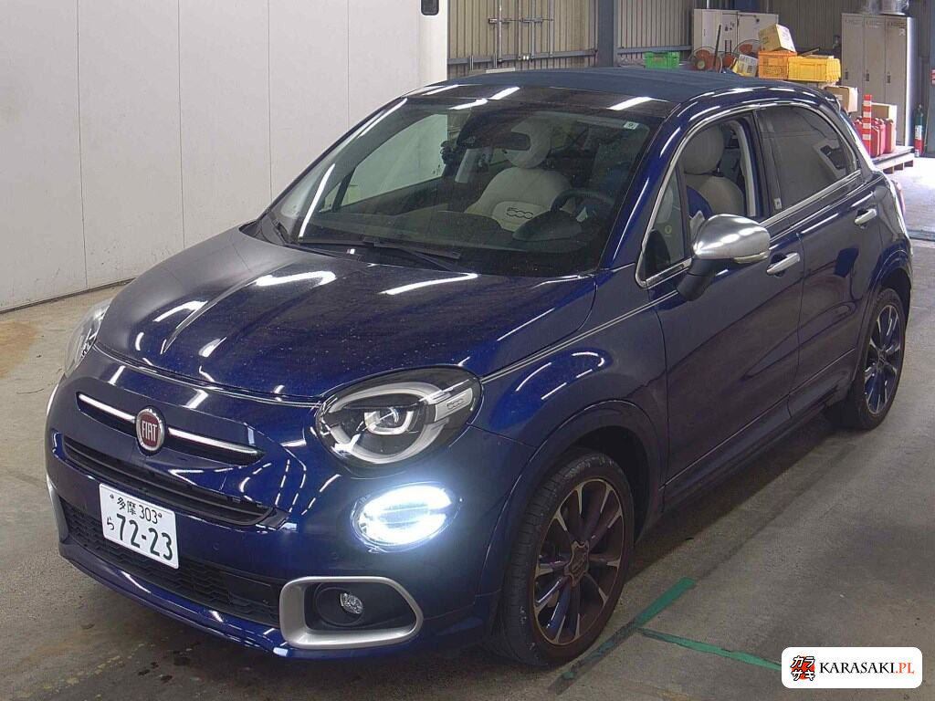 Fiat 500X 2022 z aukcji japońskiej