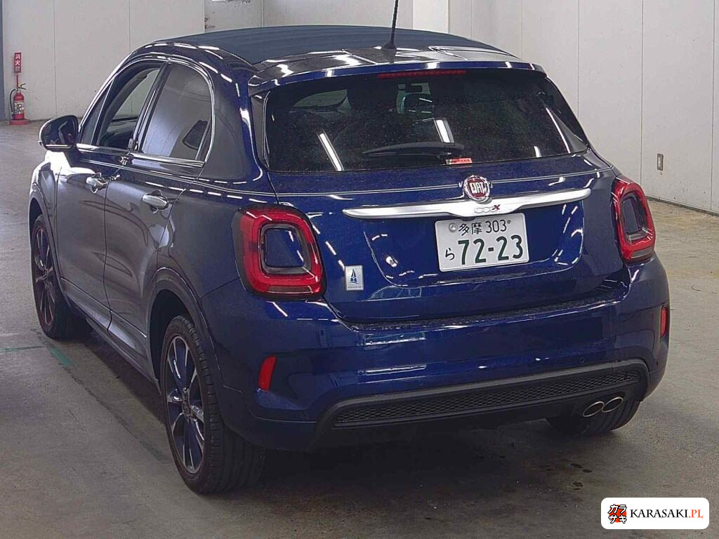 Fiat 500X 2022 z aukcji japońskiej
