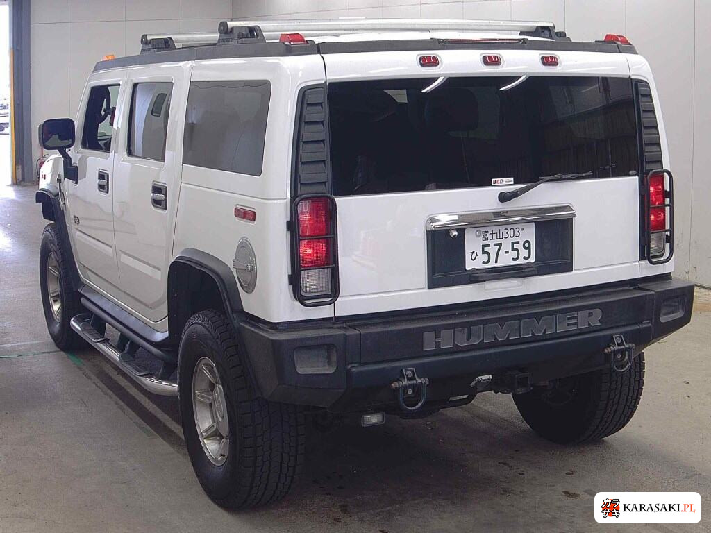 Hummer H2 2005 z aukcji japońskiej