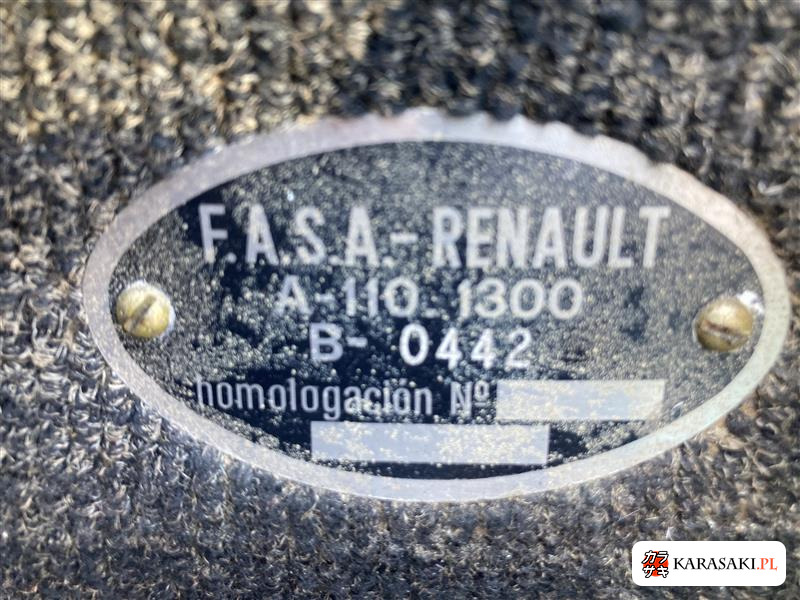 Renault Alpine A110 1989 z aukcji japońskiej