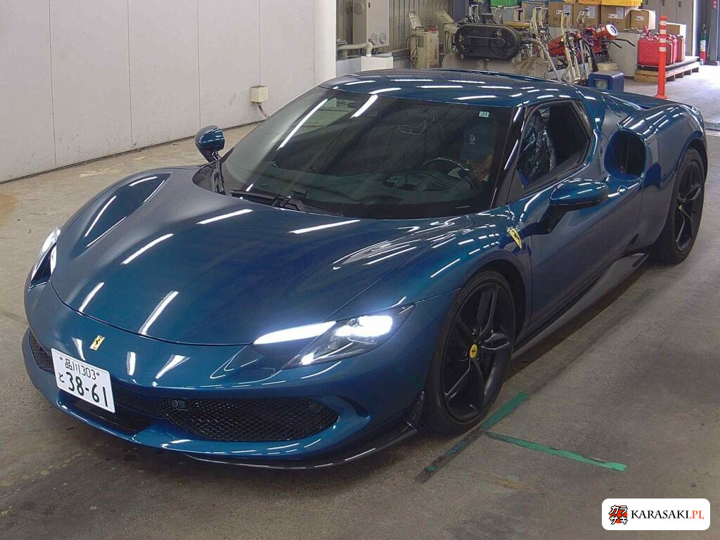 Ferrari 296GTB 2025 z aukcji japońskiej