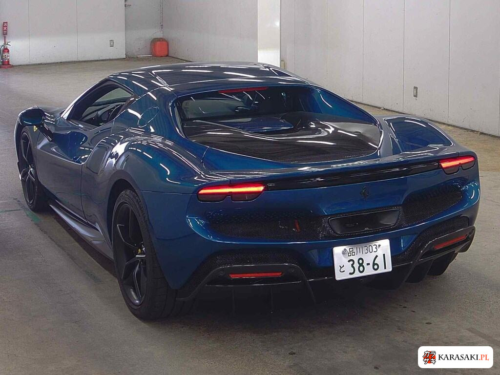 Ferrari 296GTB 2025 z aukcji japońskiej
