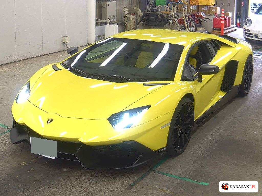 Lamborghini Aventador 2019 z aukcji japońskiej