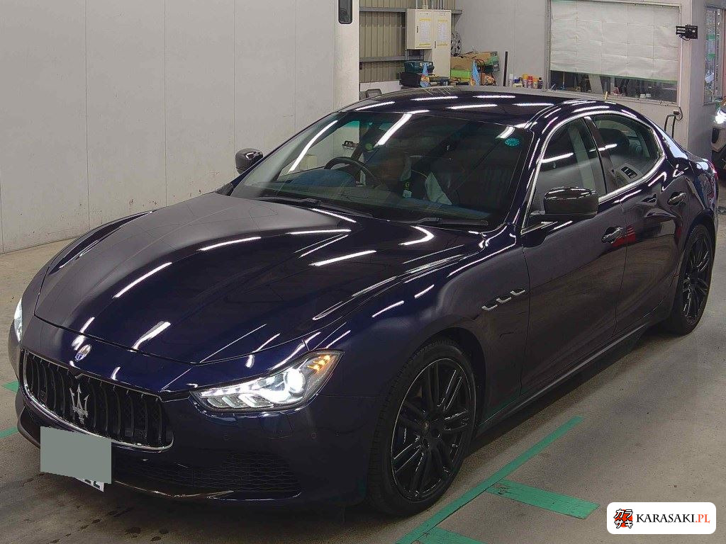 Maserati Ghibli 2015 z aukcji japońskiej