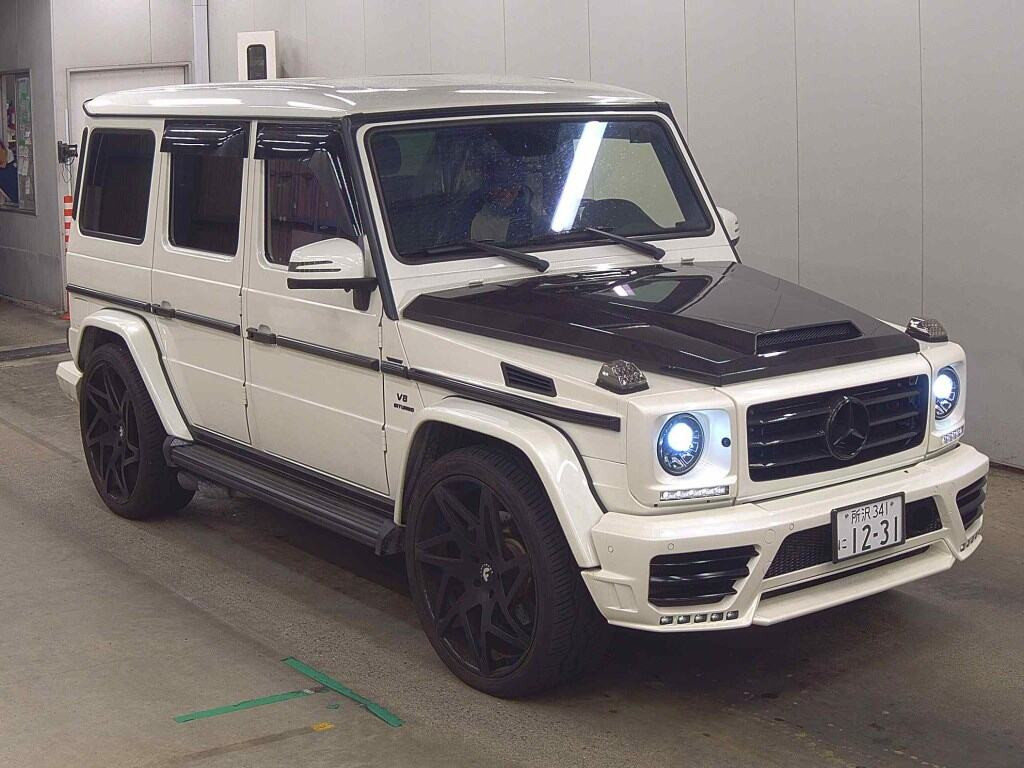 Mercedes-AMG G-Class 2015 z aukcji japońskiej