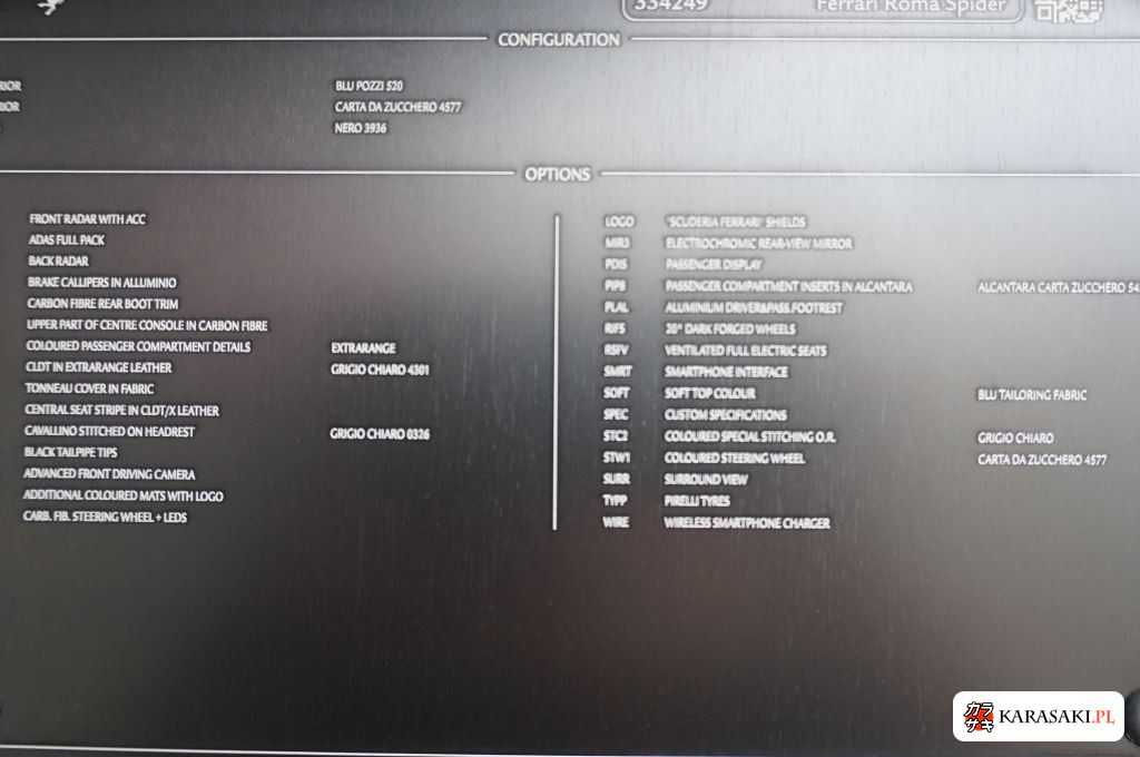 Ferrari Roma 2026 z aukcji japońskiej