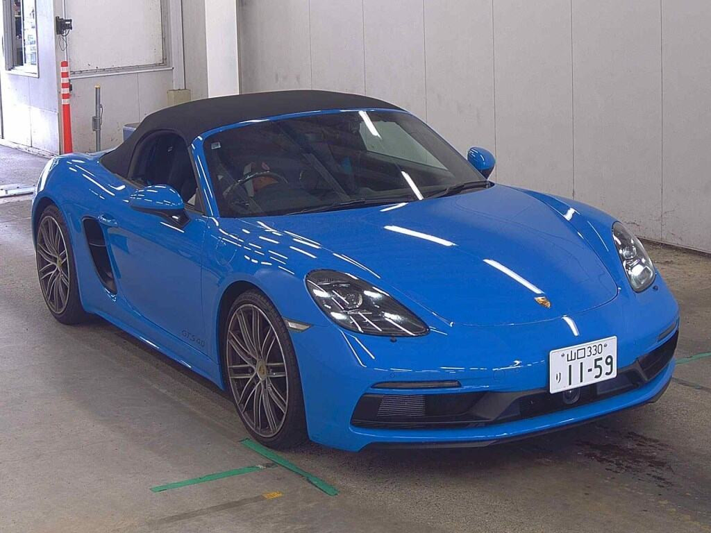 Porsche 718 Boxster 2025 з японського аукціону