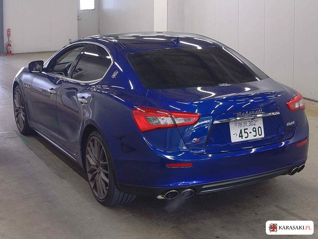 Maserati Ghibli 2015 z aukcji japońskiej
