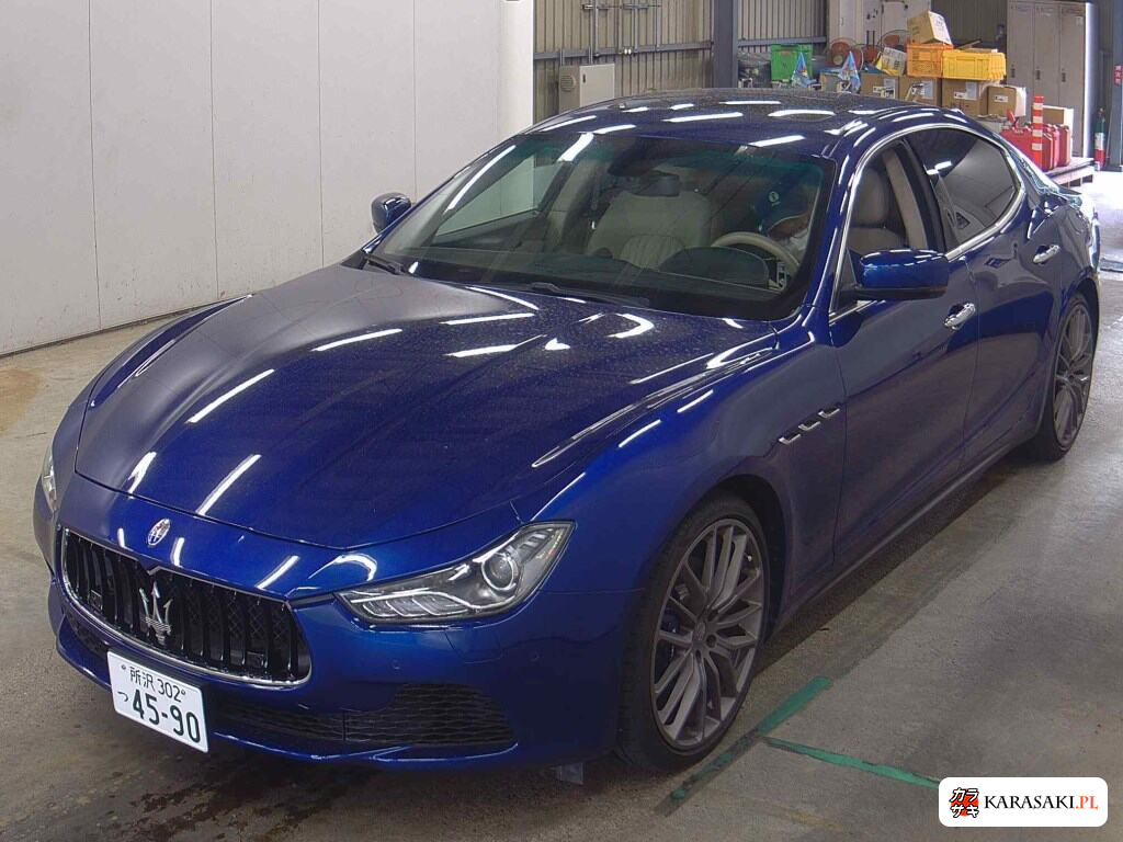 Maserati Ghibli 2015 z aukcji japońskiej