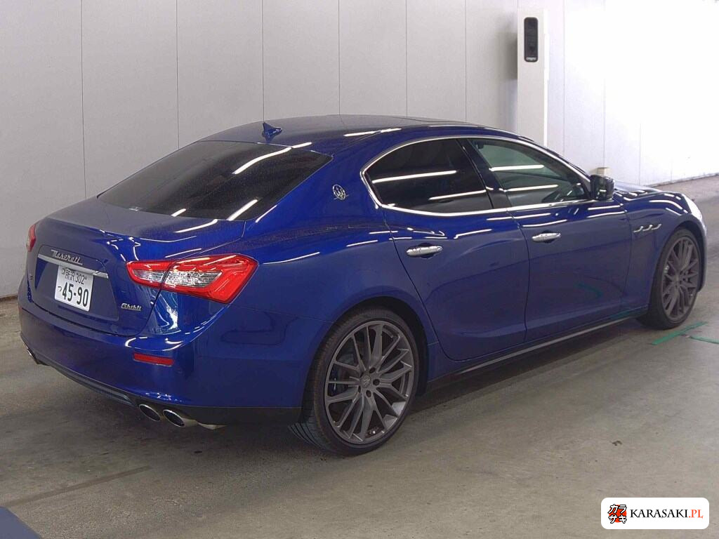 Maserati Ghibli 2015 z aukcji japońskiej
