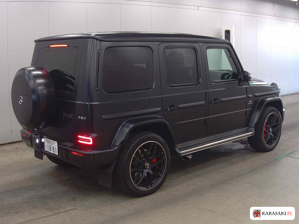 2019 Mercedes-AMG G-Class 4WD G63 Edition Matt Black 4