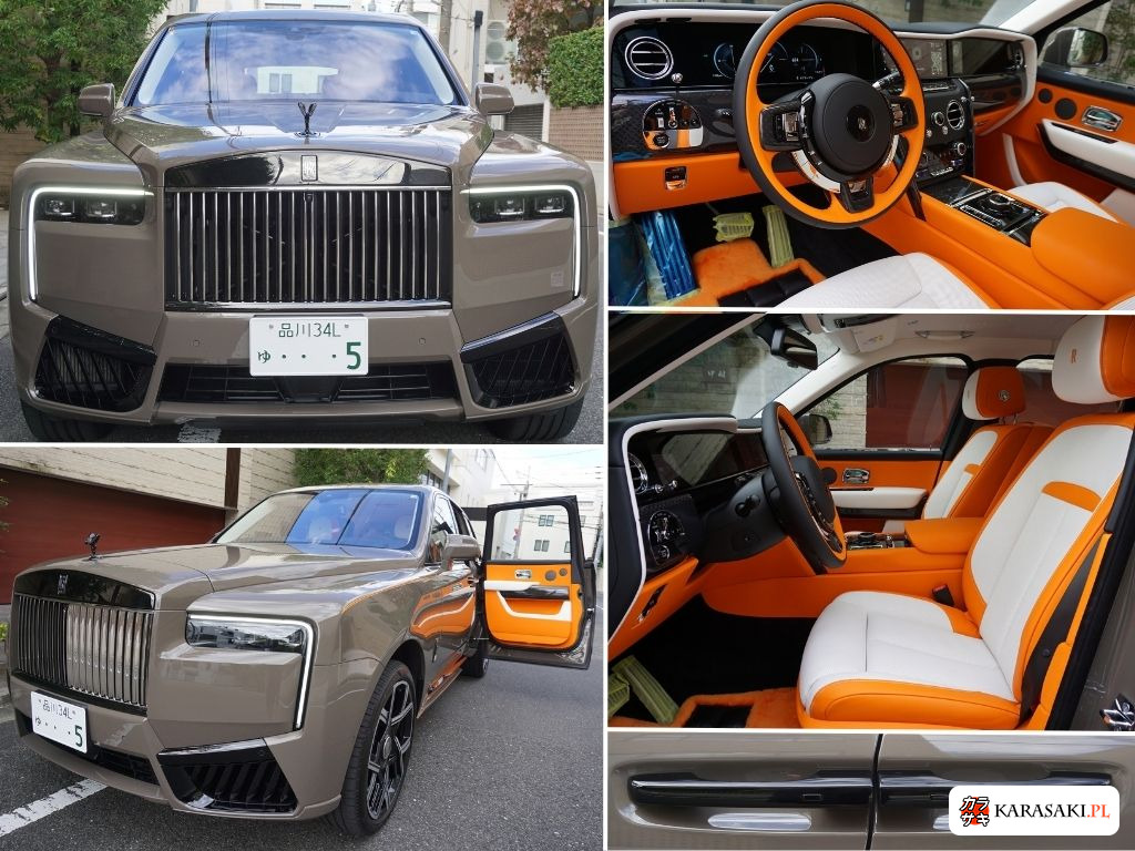 Rolls-Royce Cullinan 2026 z aukcji japońskiej