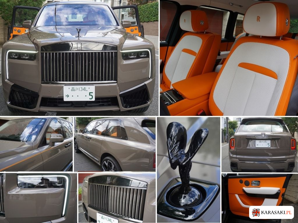 Rolls-Royce Cullinan 2026 z aukcji japońskiej