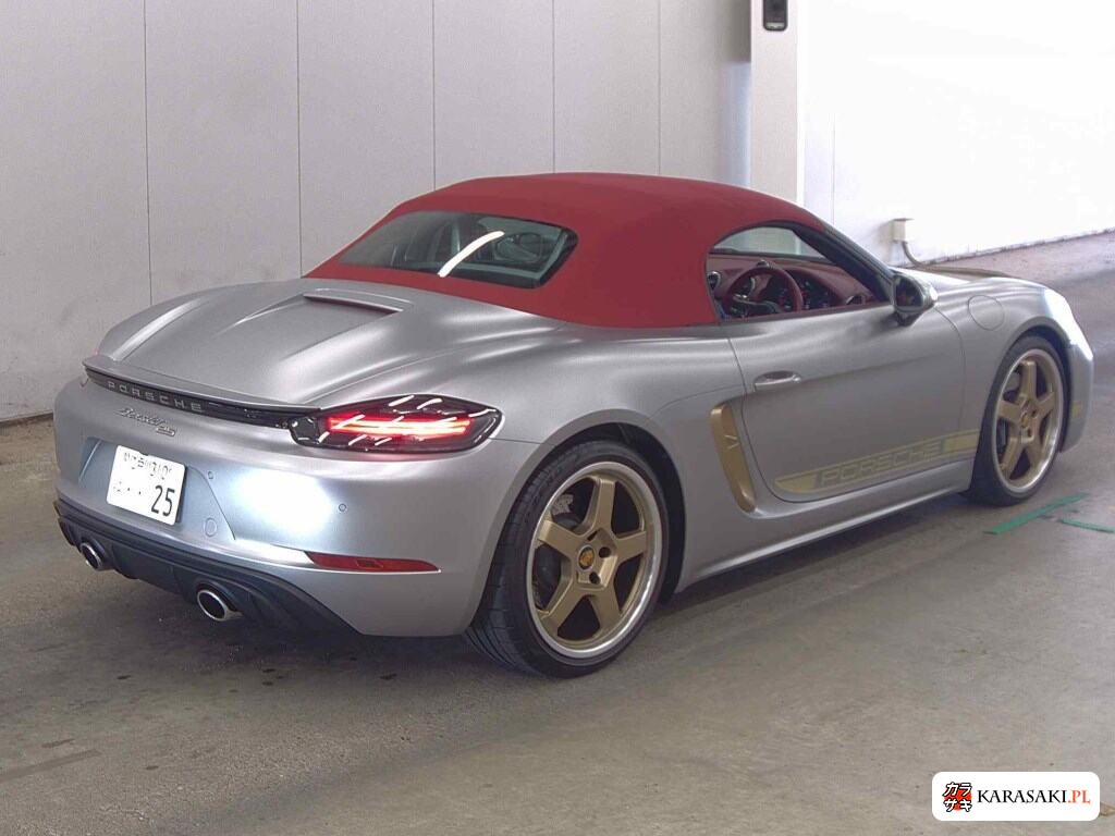 Porsche 718 Boxster 2021 z aukcji japońskiej