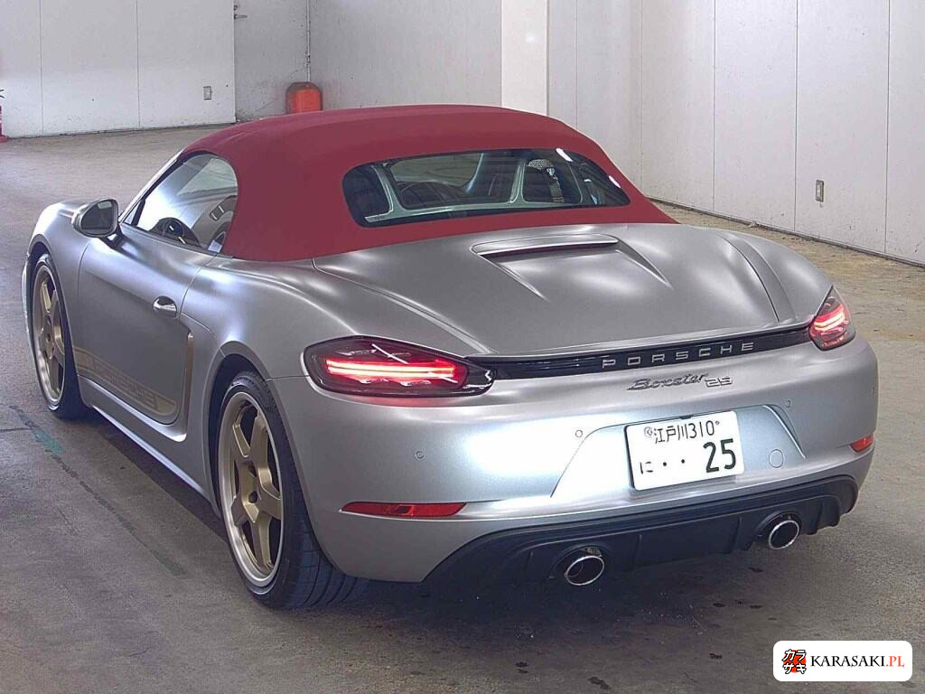 Porsche 718 Boxster 2021 z aukcji japońskiej