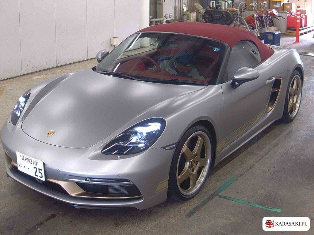 Porsche 718 Boxster 2021 z aukcji japońskiej