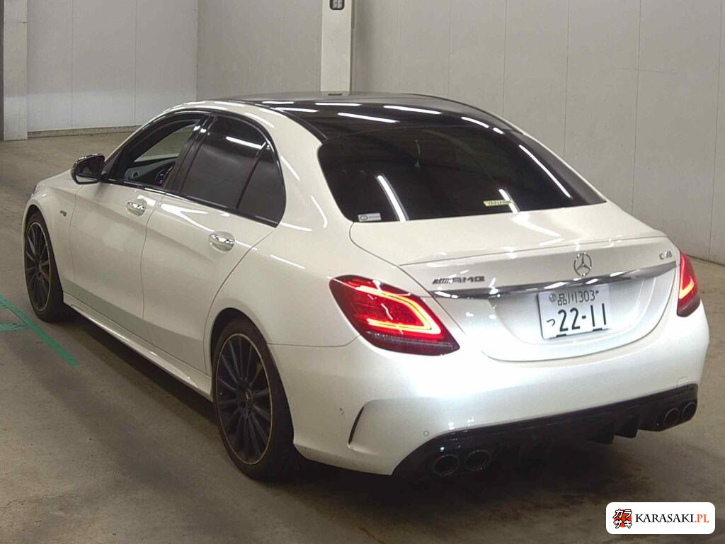 Mercedes-AMG C-Class 2019 z aukcji japońskiej