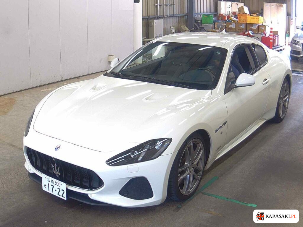 Maserati Granturismo 2019 z aukcji japońskiej
